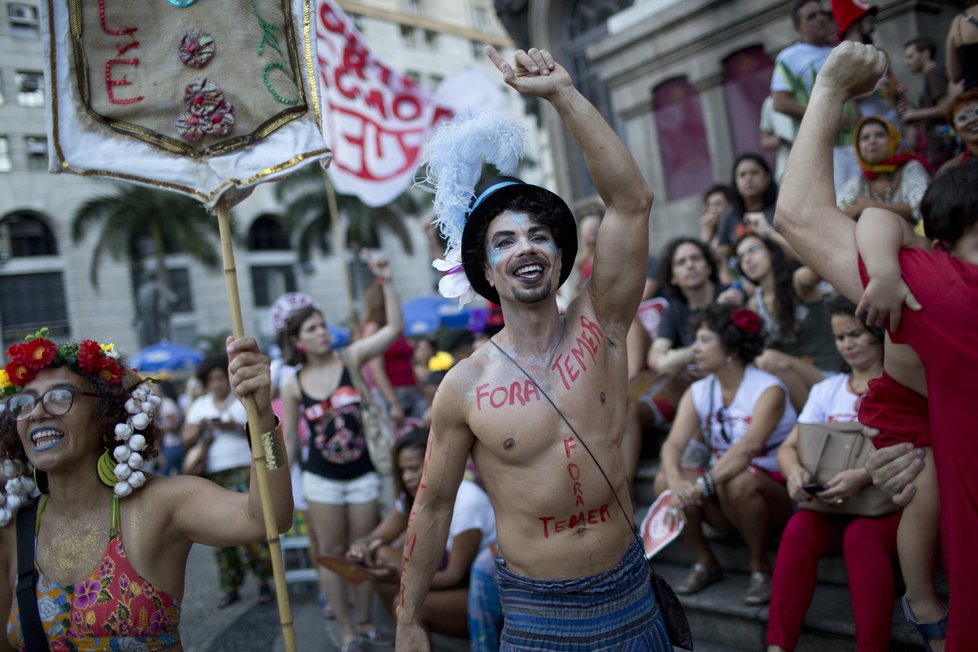 Karneval v Riu de Janeiro 2017