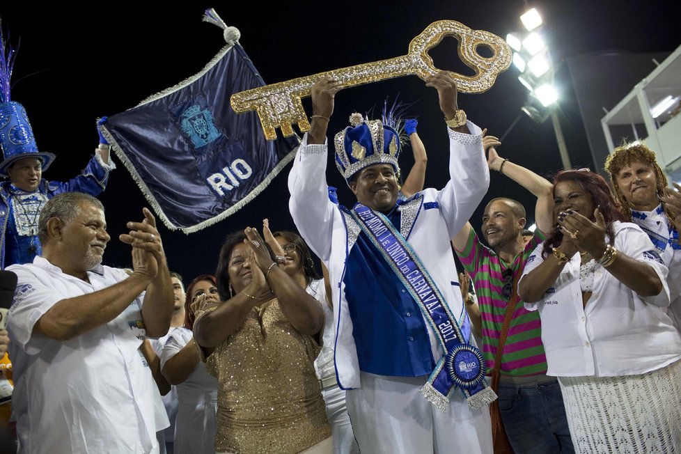 Karneval v Riu de Janeiro 2017