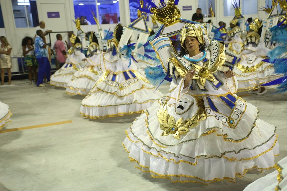 Karneval v Riu de Janeiro 2017