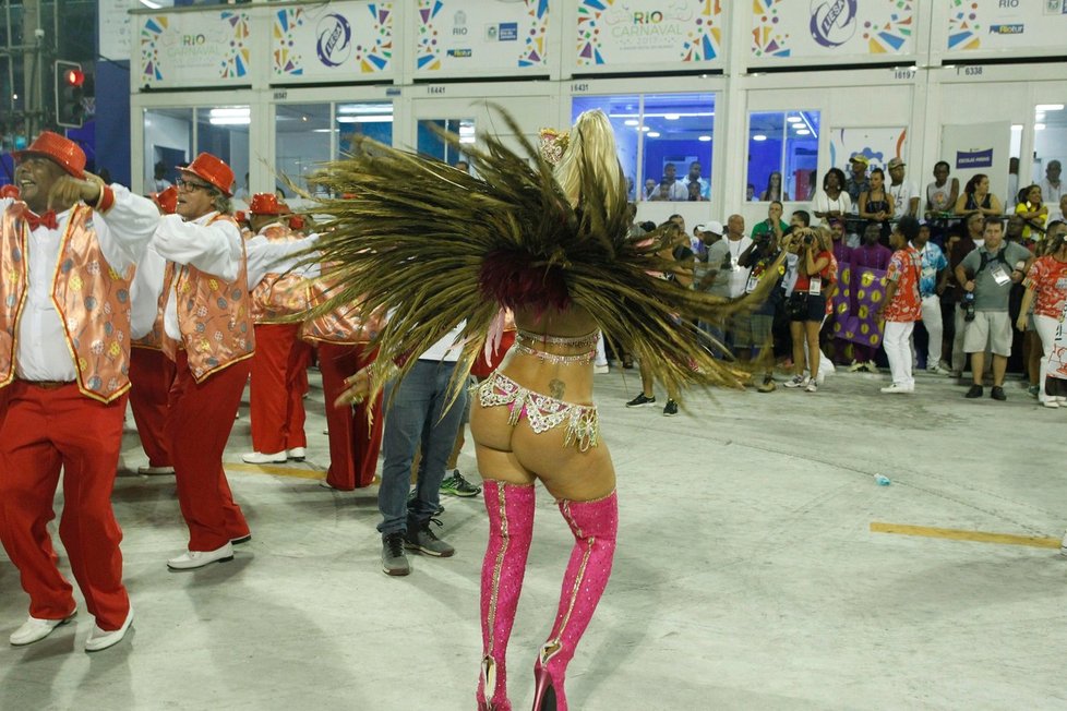 Karneval v Riu de Janeiro 2017