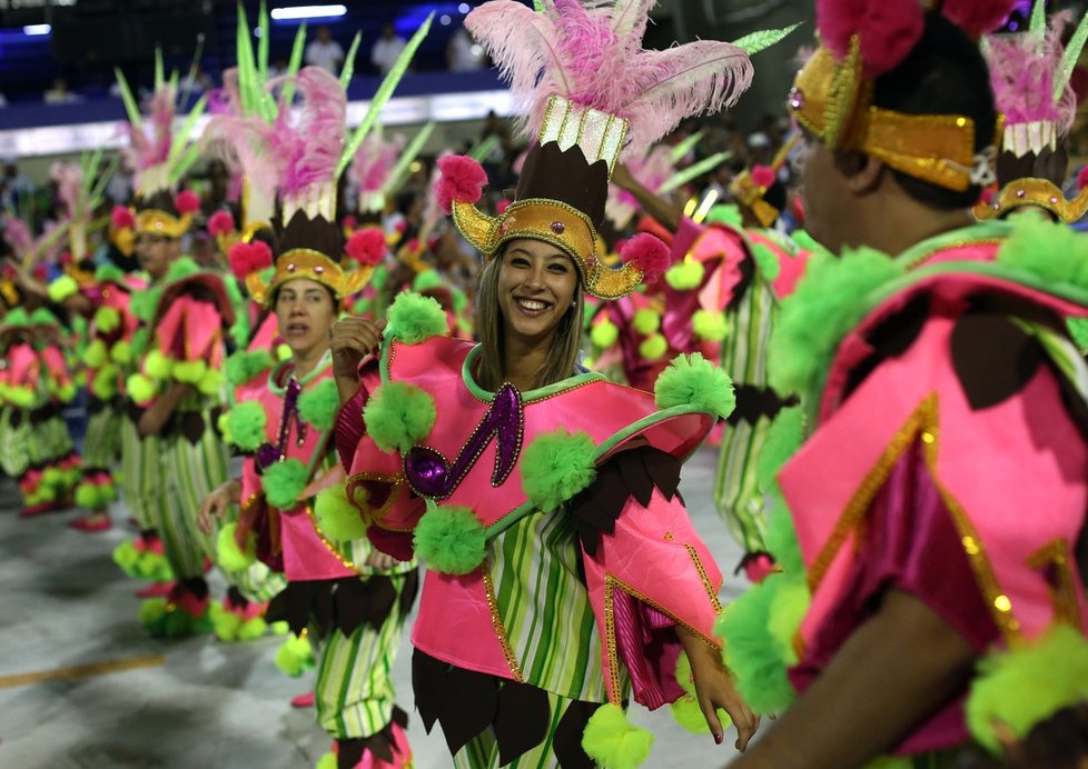 Karneval v Riu de Janeiro 2017