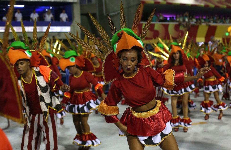 Karneval v Riu de Janeiro 2017