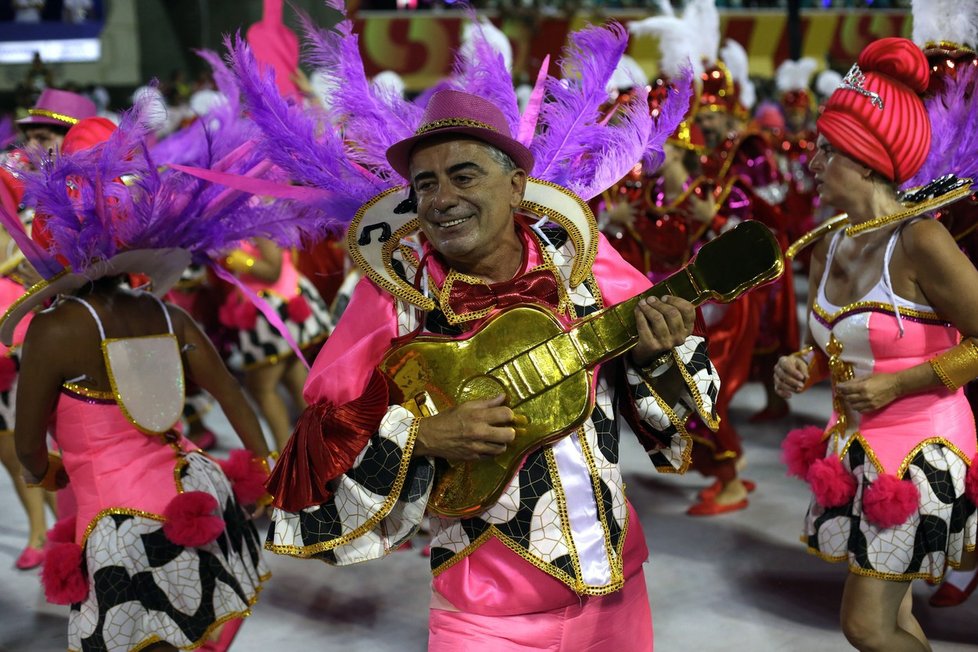 Karneval v Riu de Janeiro 2017