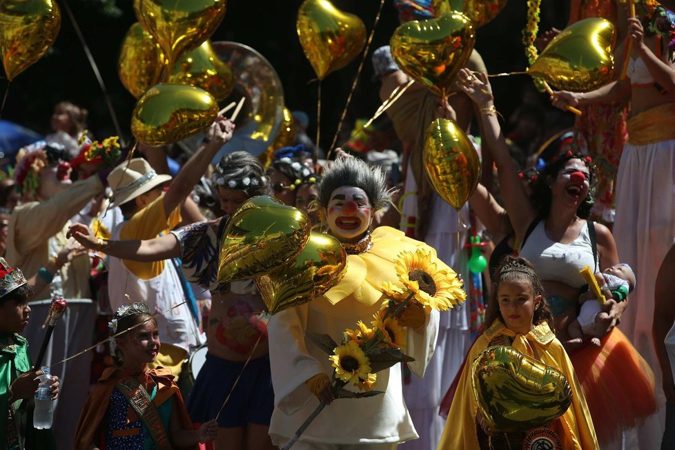 Karneval v Riu de Janeiro 2017