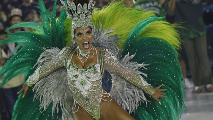 Slavný karneval ovládl brazilské Rio de Janeiro i v roce 2019