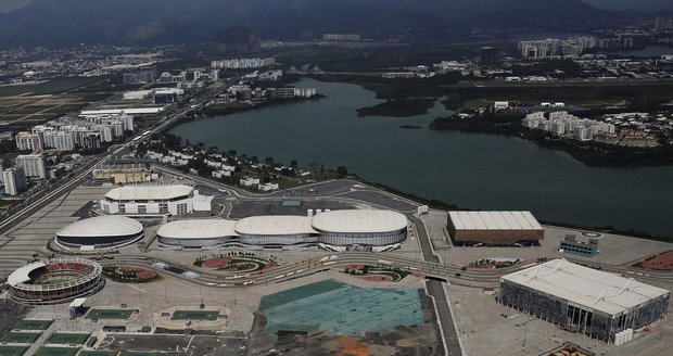 Olympijský park v Riu de Janeiro půl roku po konci her