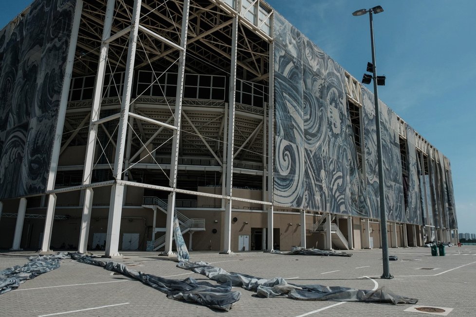 Olympijský park v Riu de Janeiro půl roku po konci her