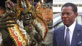 Africký diktátor Teodoro Obiang sponzoroval brazilskou školu samby, která vyhrála letošní ročník soutěže