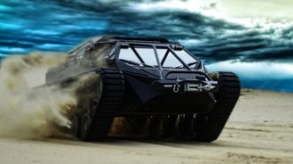 Ripsaw EV2 je luxusní osobní tank. Jede sedmdesátkou a nic ho nezastaví