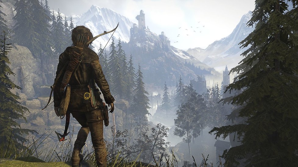 Viditelnost je v Rise of the Tomb Raider obrovská.