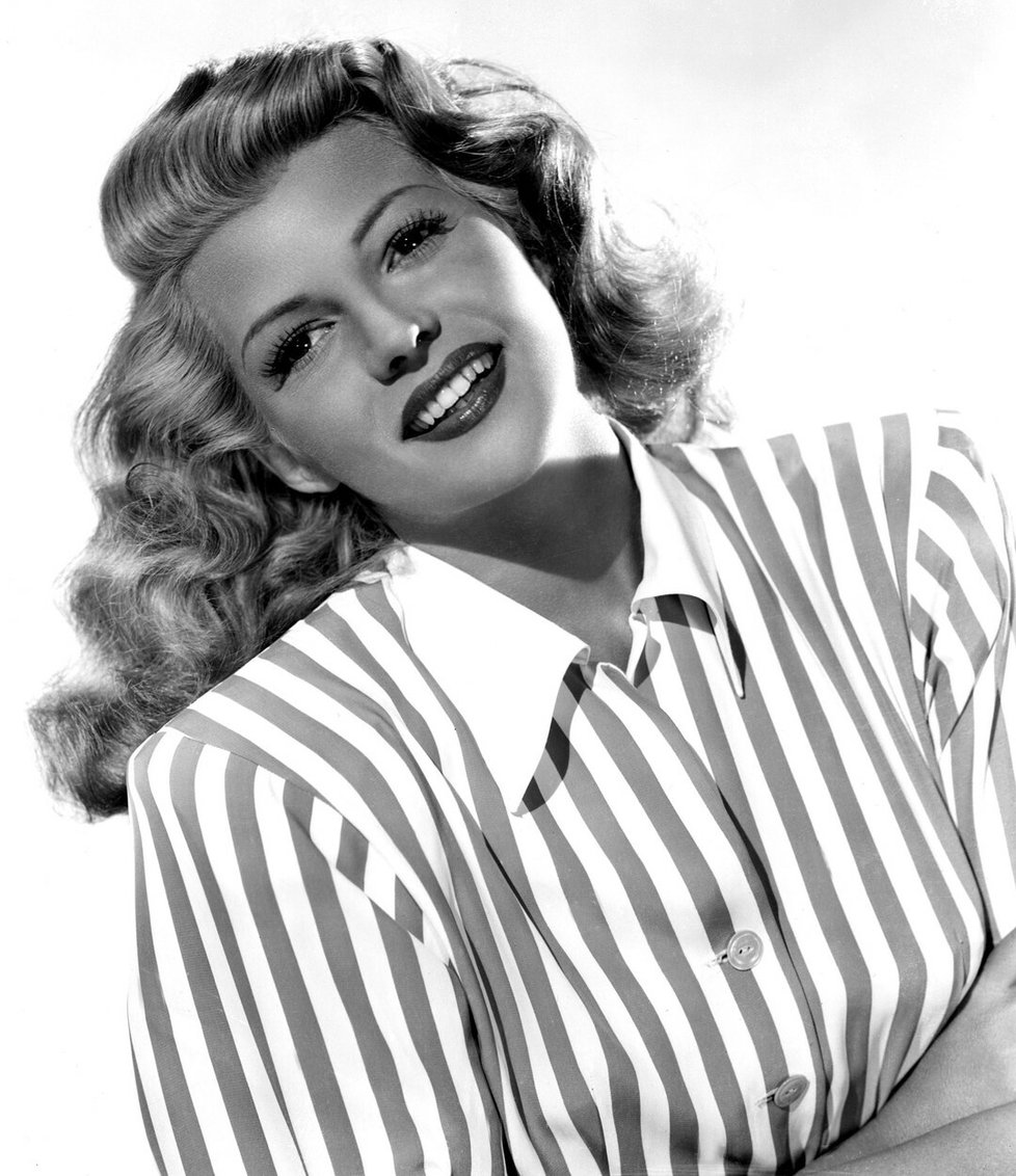 35. místo: Rita Hayworth