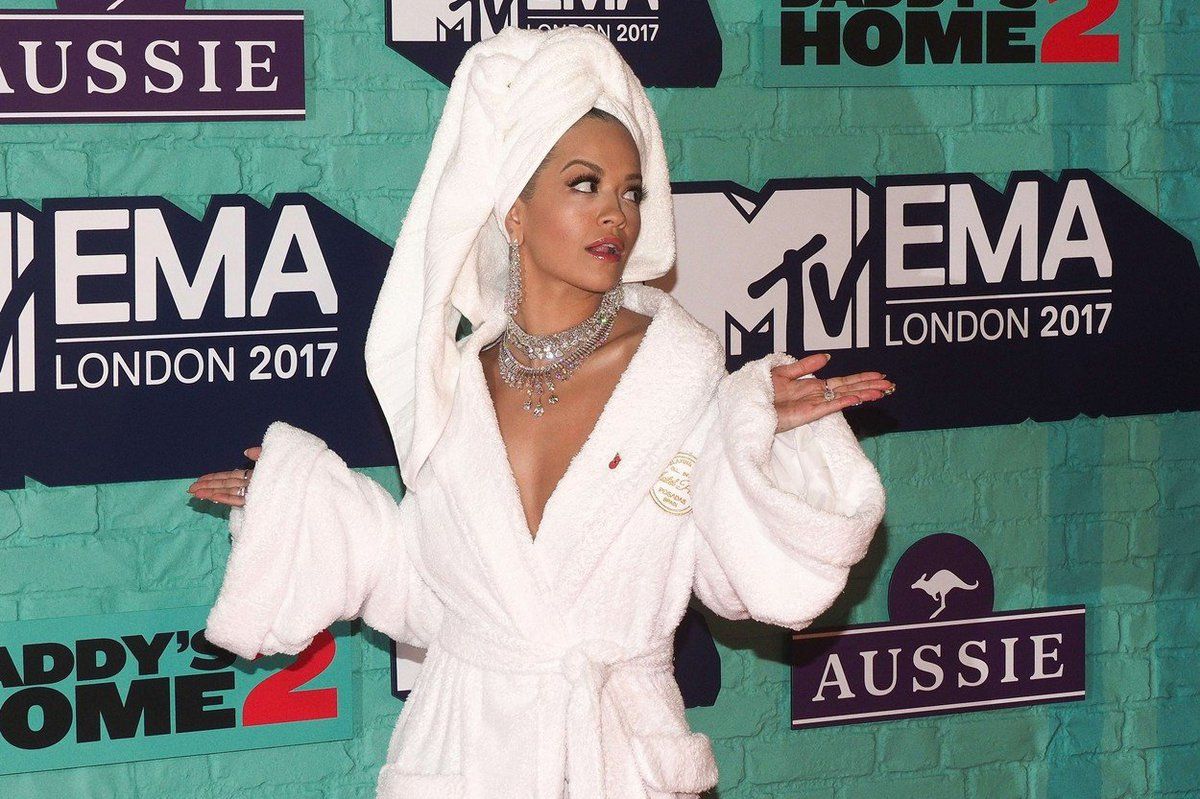 Rita Oraová na cenách MTV EMA