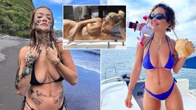 Rita Ora se nezměnila ani po svatbě: Brazilské pokušení v bikinách!