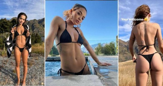 Zpěvačka Rita Oraová odhalila pozadí své dovolené.