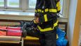 Jednatel a majitel společnosti Ritas Radek Zapletal se při práci a volném čase občas musí pohybovat v hasičském.