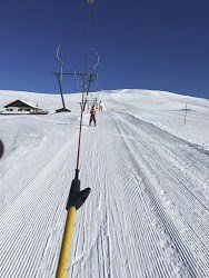 Lyžování na náhorní planině Ritten/Renon v Jižním Tyrolsku