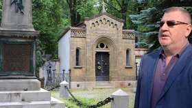 Ivo Rittig se svojí novou hrobkou