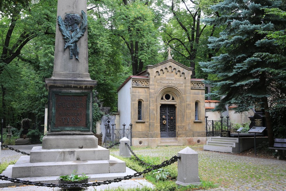 Hrobka Iva Rittiga na pražských Olšanských hřbitovech