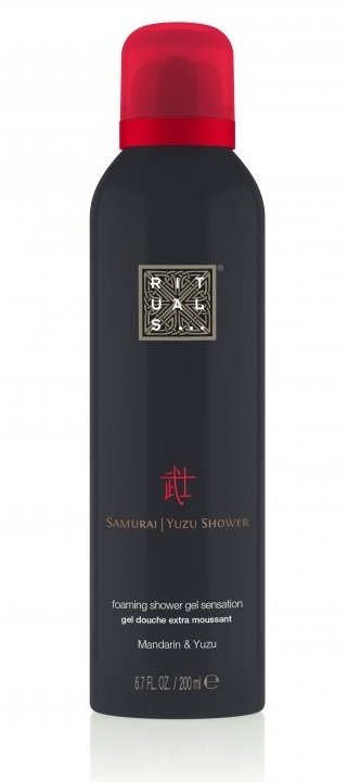 Rituals sprchová pěna Samurai Yuzu, 235 Kč, koupíte na www.rituals.cz nebo v prodejnách rituals