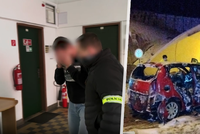 Milan v opilosti boural, druhý řidič uhořel: Zůstaly po něm tři děti, viníkovi hrozí 10 let ve vězení