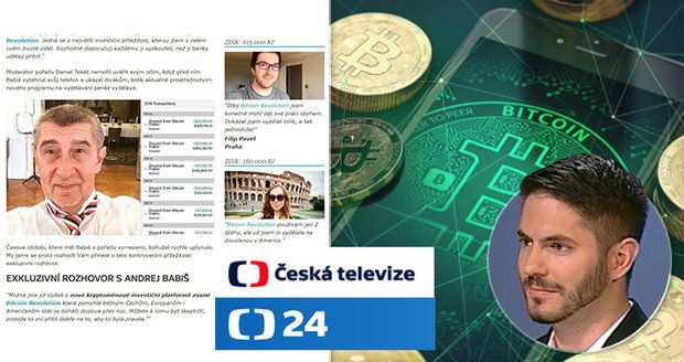 Po útoku na Babiše ČT nasadila právníky. Premiér zbohatl i díky bitcoinům, tvrdil web