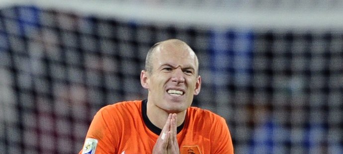Nizozemci odškodní zranění Robbena přátelským zápasem