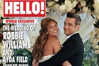 Robbie Williams: První foto tajné svatby!