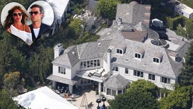 Robbie Williams se oženil se svou snoubenkou Aydou Field v Beverly Hills ve svém domě