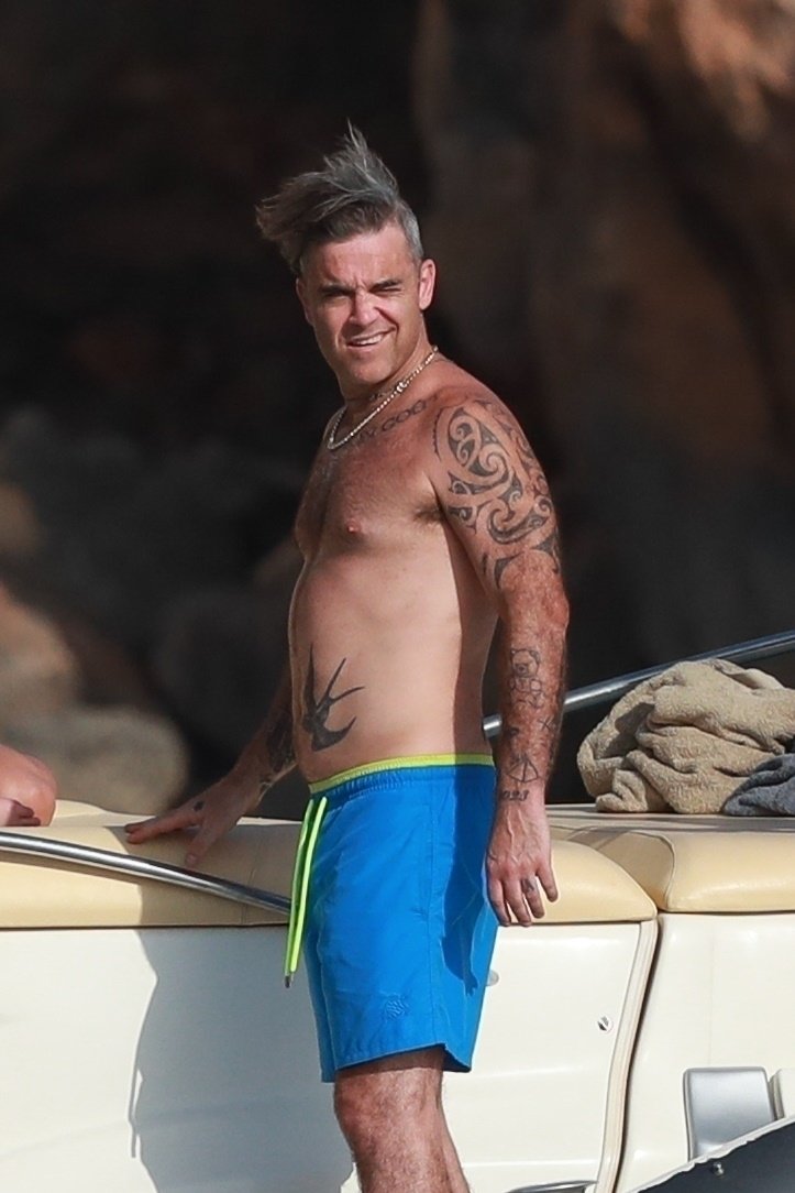 Robbie Williams v roce 2019