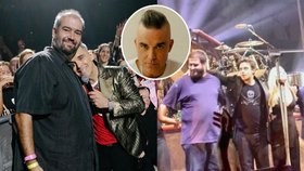 Robbie Williams se setkal po 20 letech s fanouškem!