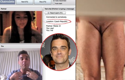 Naháč Robbie Williams: Penis schoval mezi nohy a ukazoval se neznámé Češce