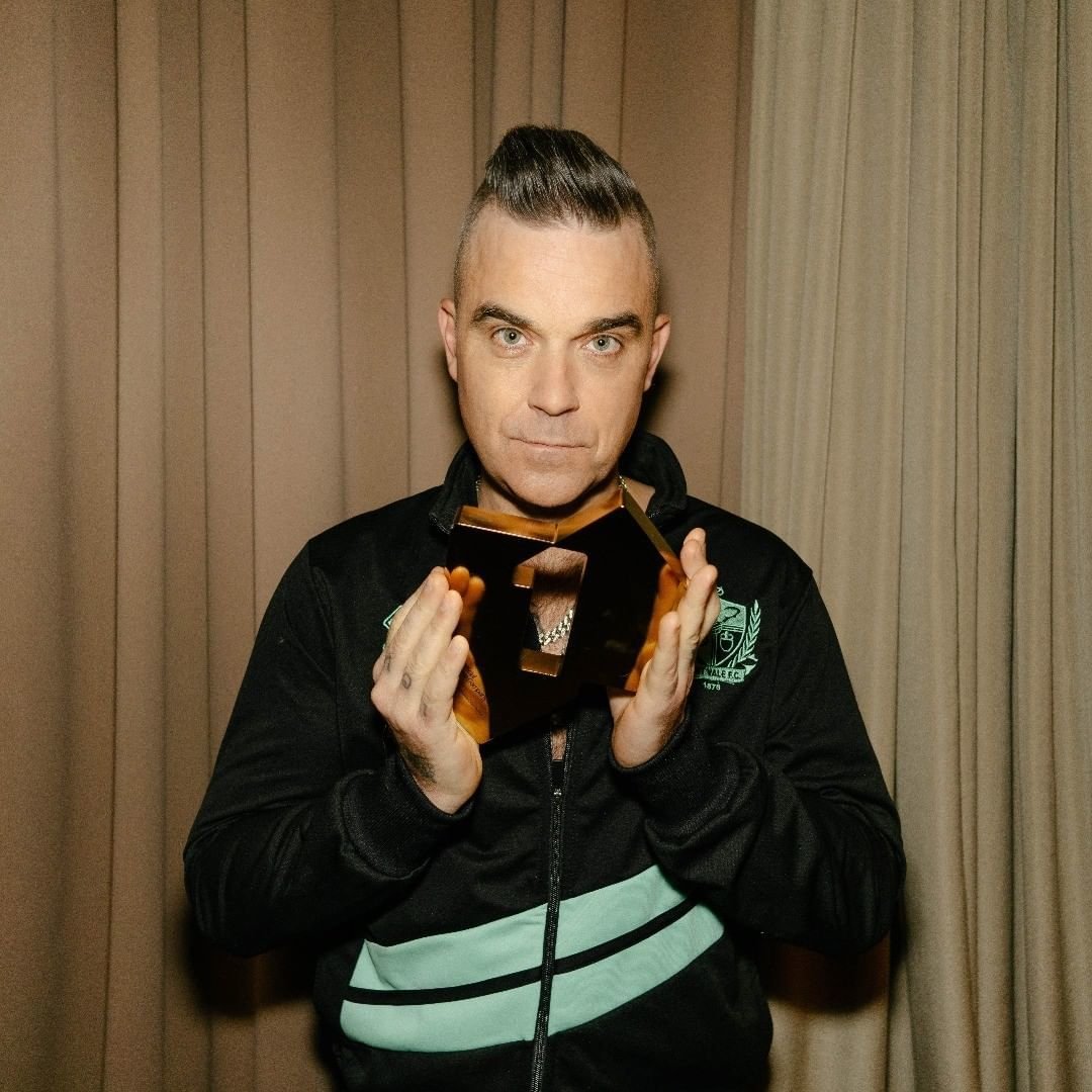 Zpěvák Robbie Williams