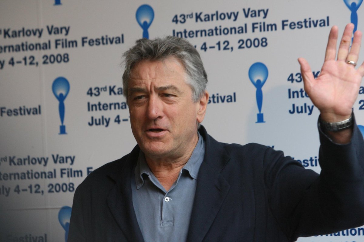 Robert De Niro v Karlových Varech (2008)