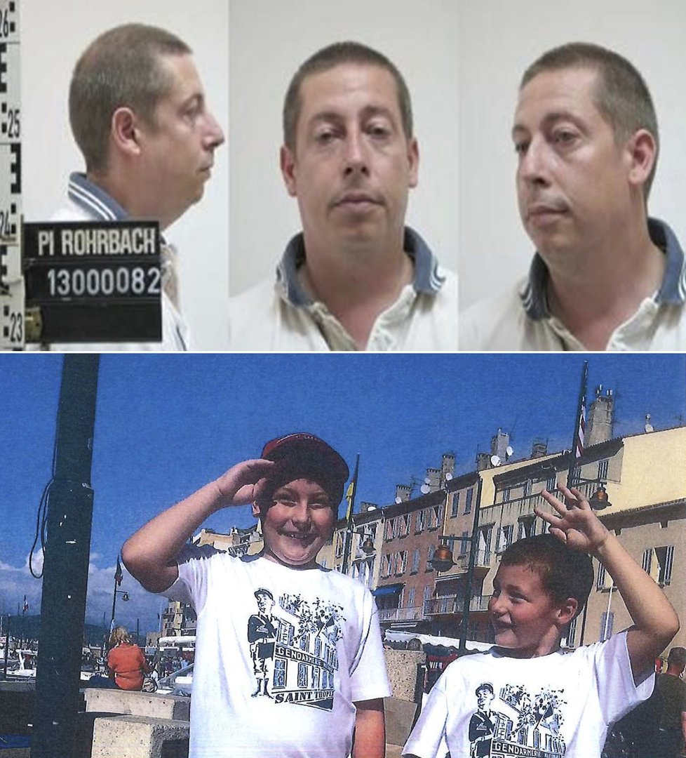 Česká i rakouská policie pátrají po Robertovi a jeho dvou synech Andreasovi a Rafaelovi