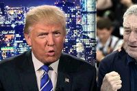 Herec De Niro vzkázal Trumpovi: Nejraději bych ti rozbil hubu!