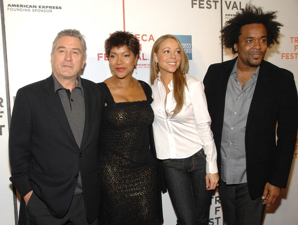 Robert De Niro, jeho exmanželka Grace Hightower, Mariah Carey a producent Lee Daniels