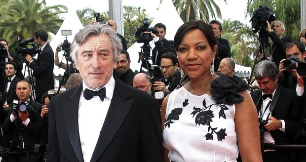 Robert De Niro s manželkou