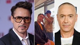 Představitel Iron Mana Downey jr. přišel o vlasy!  Proč k tomu došlo?