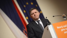 Slovenský premiér Robert Fico má velkou šanci post ministerského předsedy obhájit.