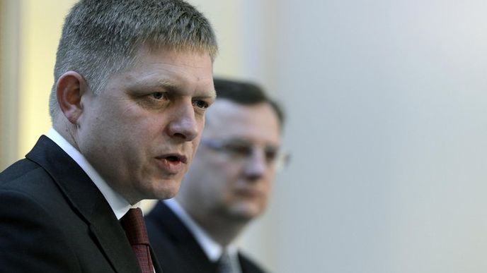 Robert Fico na návštěvě v Praze