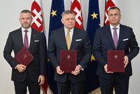 Fico uzavřel koaliční dohodu s Pellegrinim a Dankem. A vyjádřil obavy z chování Čaputové
