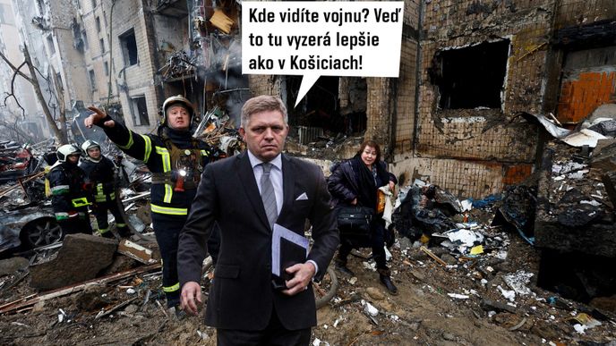 Robert Fico: V Kyjevě žádná válka není