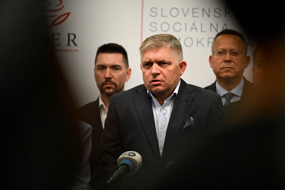 Slovenské volby: Šéf Směr-SD Robert Fico (1.10.2023)