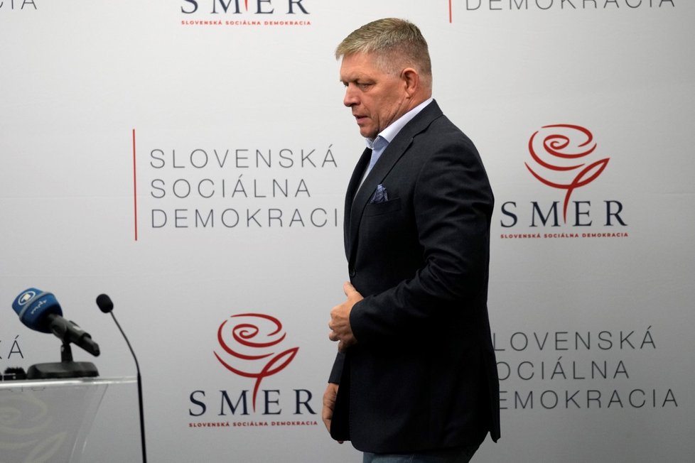 Slovenské volby: Šéf Směr-SD Robert Fico (1.10.2023)