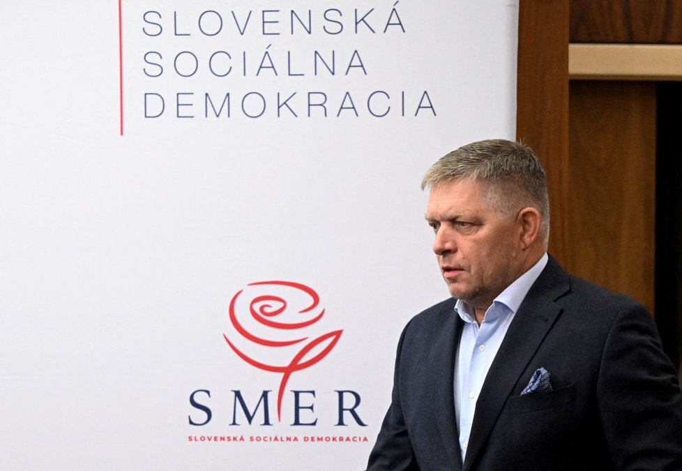Slovenské volby: Šéf Směr-SD Robert Fico (1.10.2023)