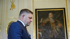 Robert Fico coby vítěz voleb u prezidentky Zuzany Čaputové