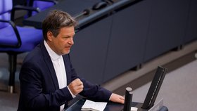 Ministr hospodářství a ochrany klimatu Německa Robert Habeck