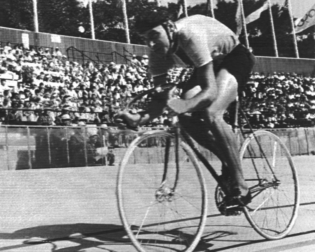 Róbert Hutyra během své cyklistické kariéry.