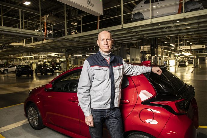 Robert Kiml, prezident kolínské Toyoty. Robert Kiml, prezident kolínské Toyoty.