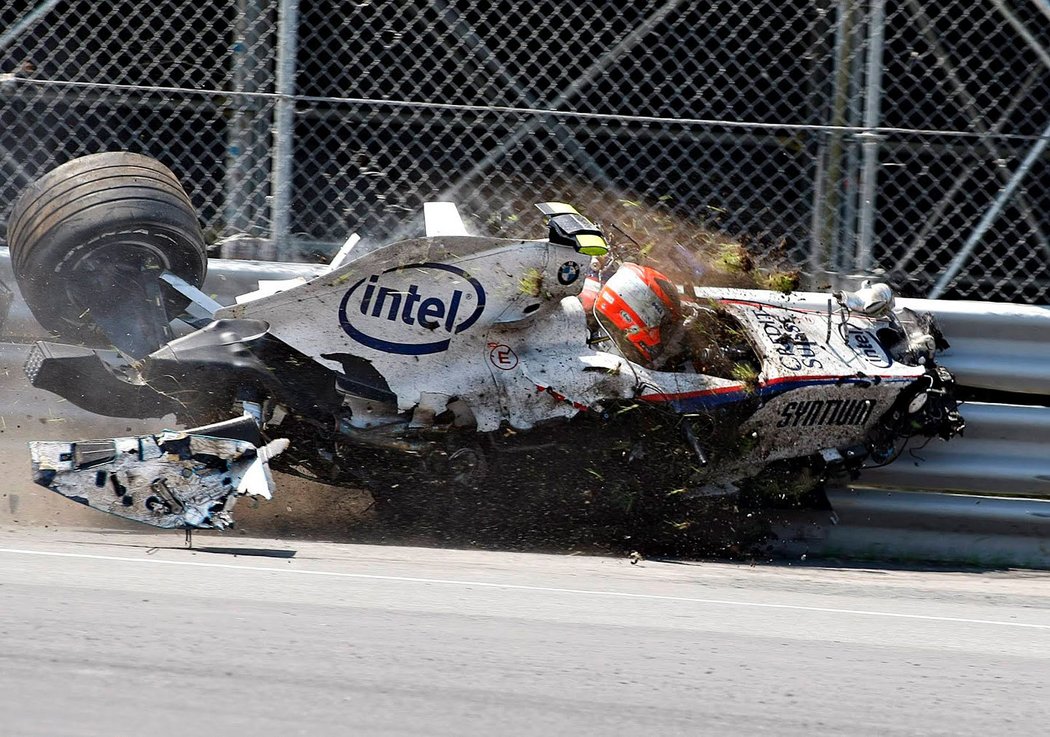 V červnu 2007 utrpěl v kanadském Montrealu hrozivě vyhlížející havárii v rychlosti kolem 300 km/h. Po několika přemetech vystoupil z vozu BMW Sauber nezraněn.